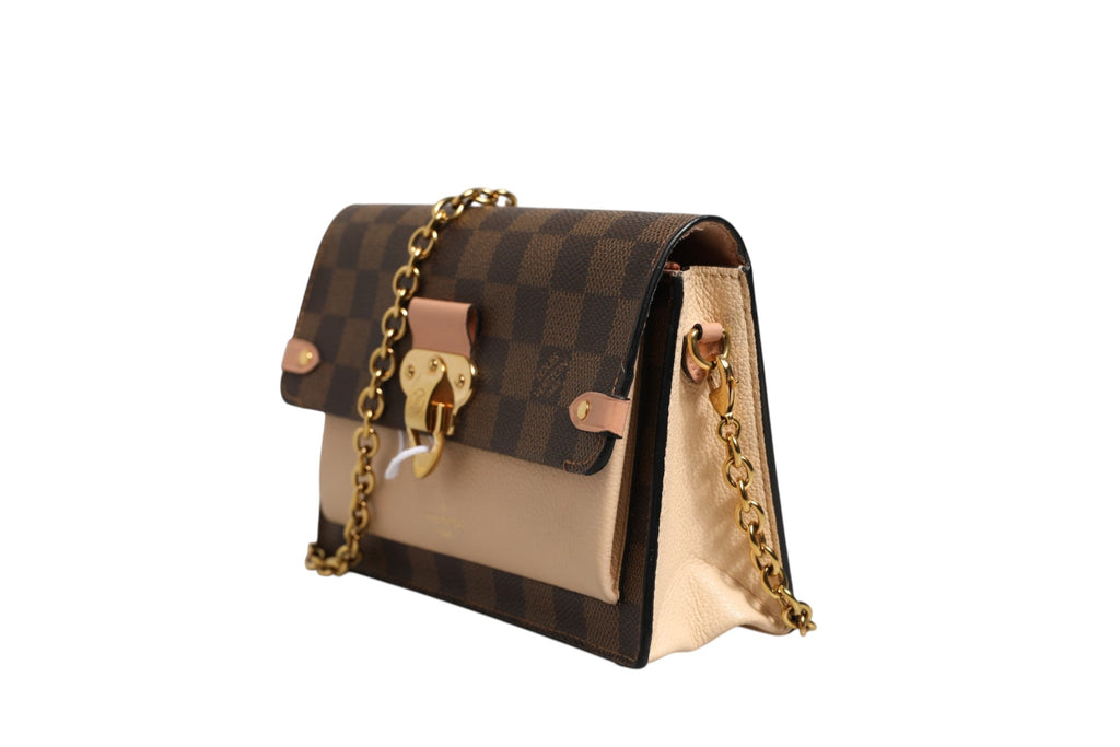 Louis Vuitton Damier Ebene Vavin Chain Wallet Louis Vuitton