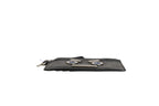 Fendi Vitello Liberty Studded Coin Pouch Key Case Ardesia Fendi