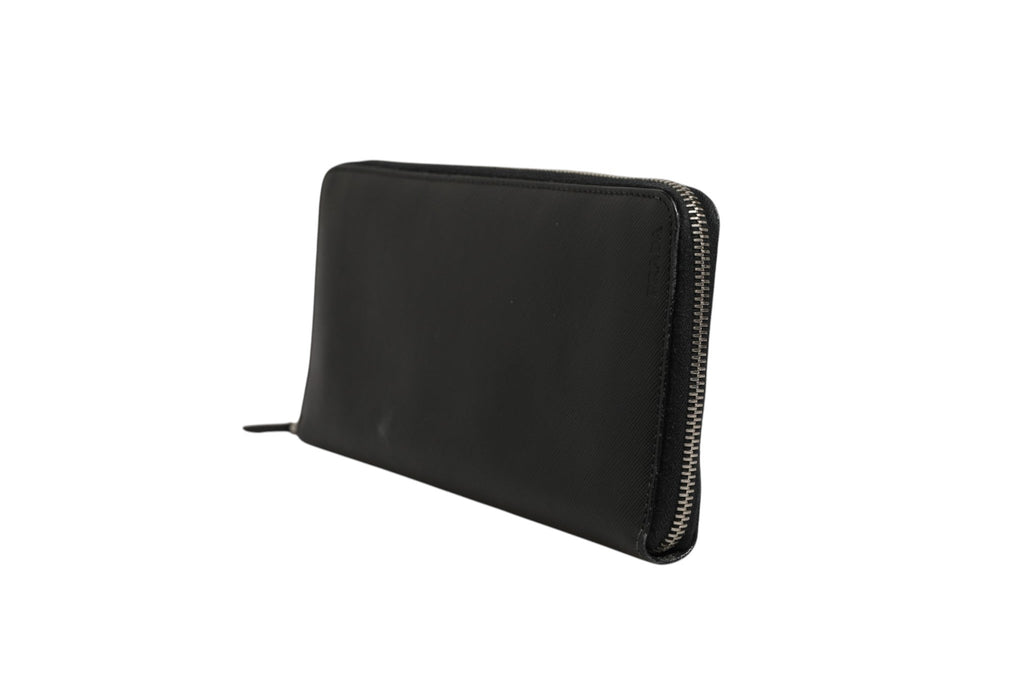 Prada Baltico Saffiano Leather Zip Travel Wallet Prada