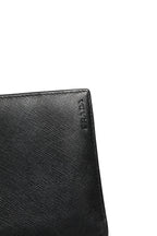 Prada Saffiano Leather Slim Card Holder Wallet Prada