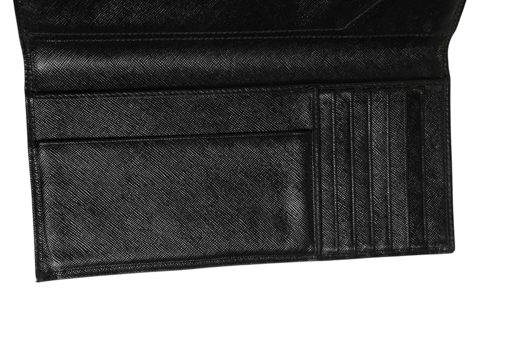 Prada Saffiano Leather Slim Card Holder Wallet Prada