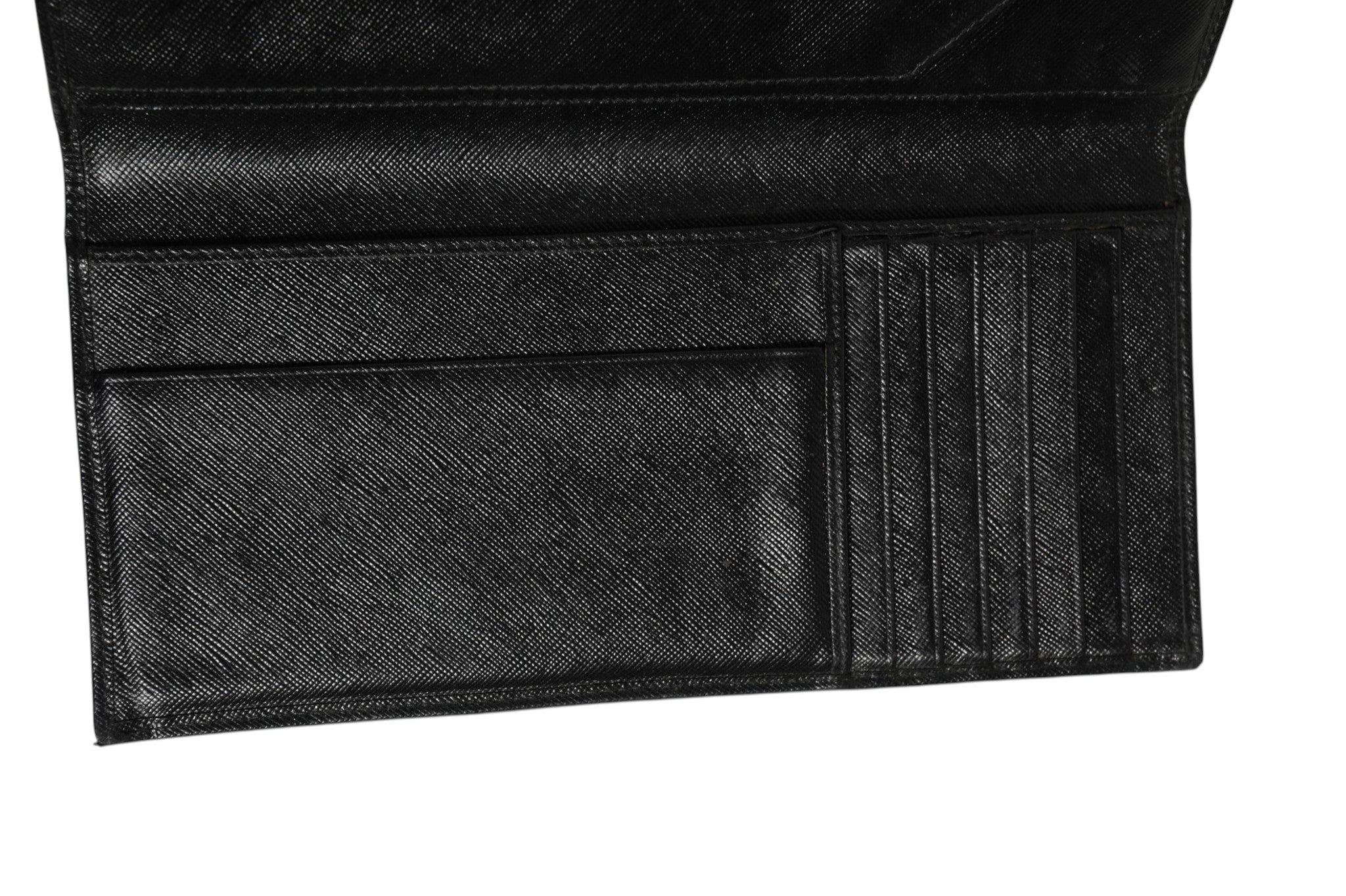 Prada Saffiano Leather Slim Card Holder Wallet Prada