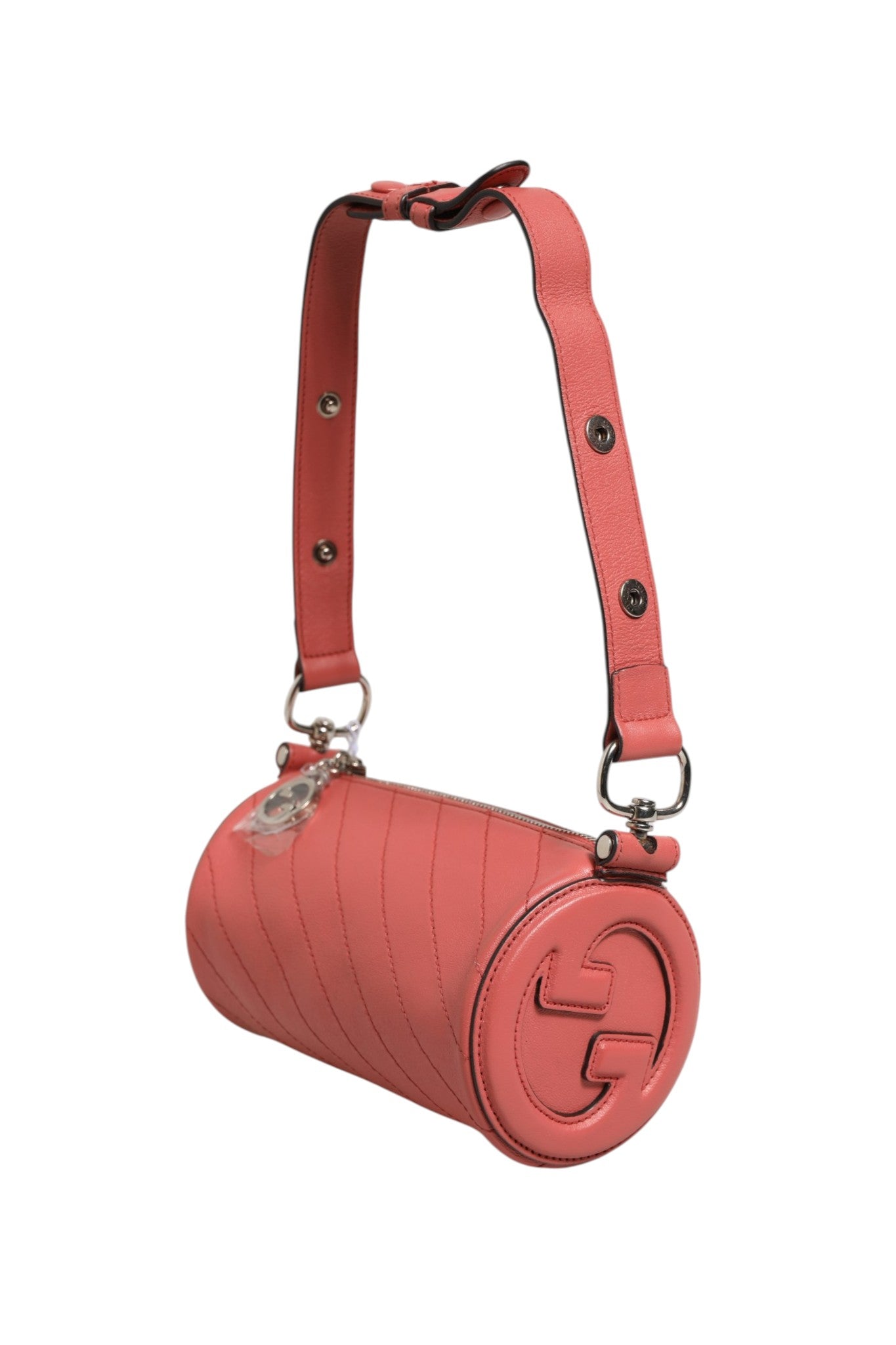 Gucci Blondie Mini Shoulder Bag Pink Leather Gucci