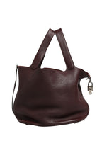 Hermès Picotin Taurillon Clemence Chocolate Handbag Hermès