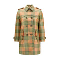 Burberry Multicolor Polyester Trench Coat Burberry