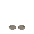 Balenciaga Silver Metal Sunglasses Balenciaga
