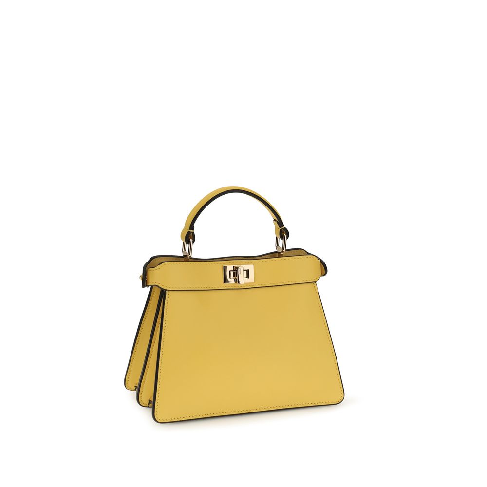Fendi Bicolor Calf Leather Bos Taurus Handbag Fendi