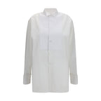 Saint Laurent White Cotton Dress Shirt Saint Laurent