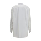 Saint Laurent White Cotton Dress Shirt Saint Laurent