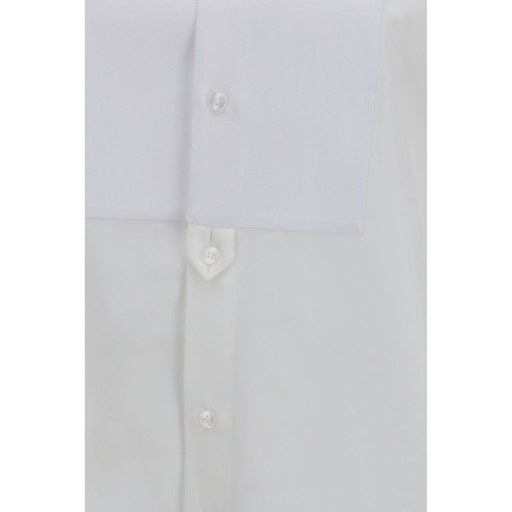 Saint Laurent White Cotton Dress Shirt Saint Laurent