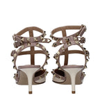 Valentino Garavani Beige Leather High Heel Pumps Valentino Garavani