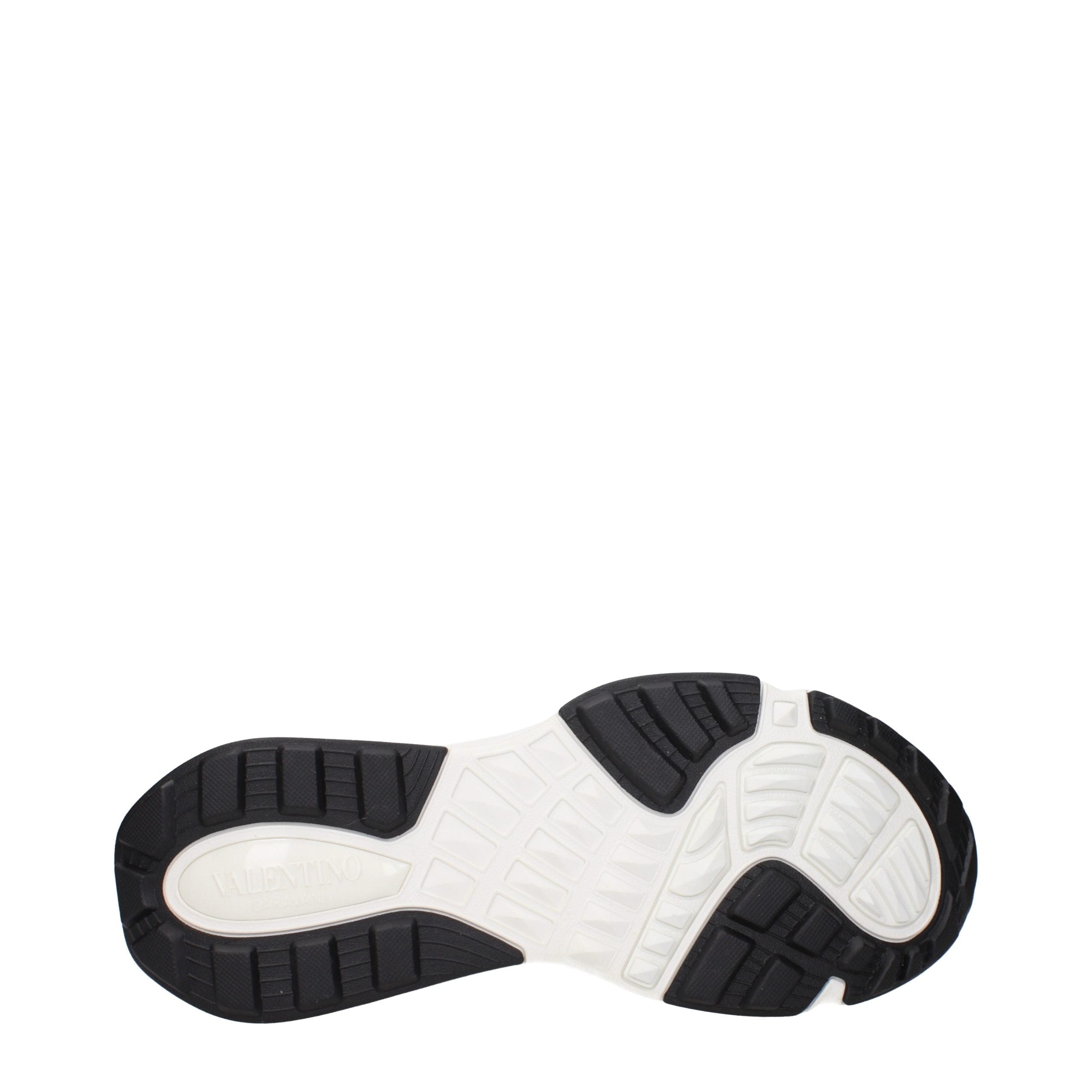 Valentino Garavani Black Fabric Athletic Sneakers Valentino Garavani