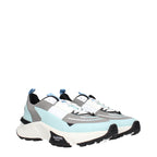 Valentino Garavani Gray Fabric Athletic Sneakers Valentino Garavani