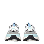 Valentino Garavani Gray Fabric Athletic Sneakers Valentino Garavani