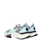 Valentino Garavani Gray Fabric Athletic Sneakers Valentino Garavani