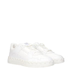 Valentino Garavani White Leather Sneakers Valentino Garavani