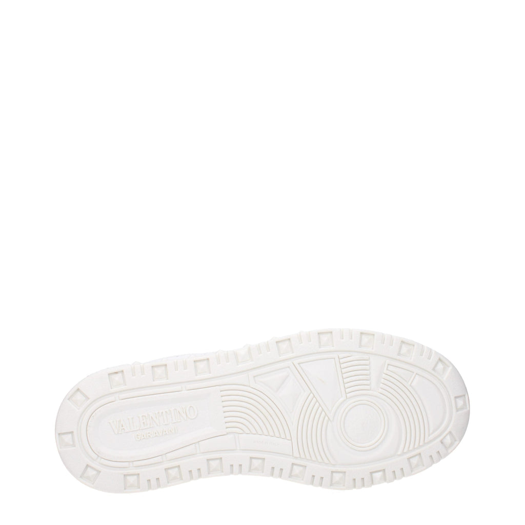Valentino Garavani White Leather Sneakers Valentino Garavani