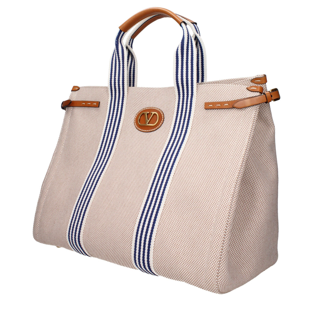 Valentino Garavani Beige Fabric Handbag Valentino Garavani