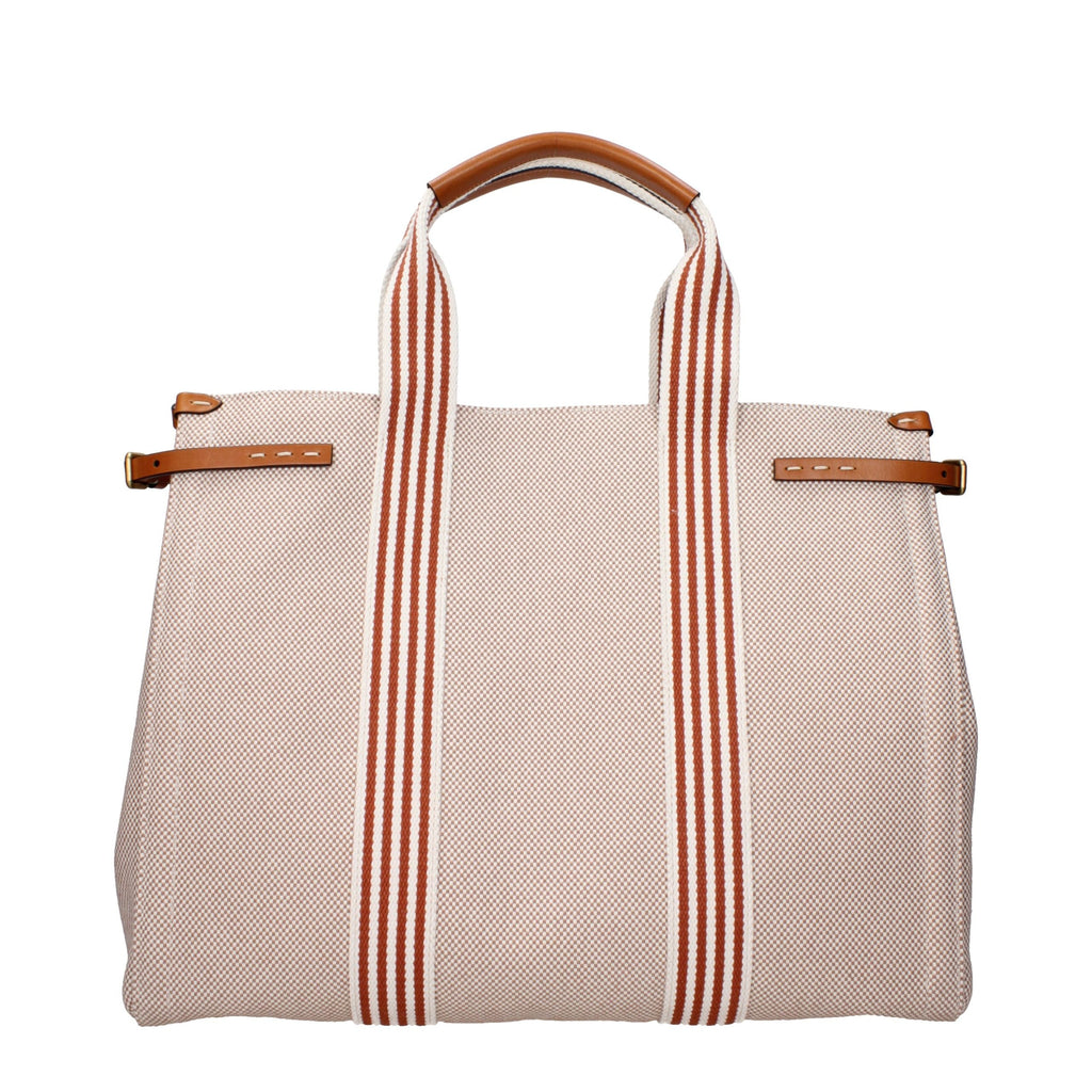 Valentino Garavani Beige Fabric Handbag Valentino Garavani