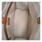 Valentino Garavani Beige Fabric Handbag Valentino Garavani