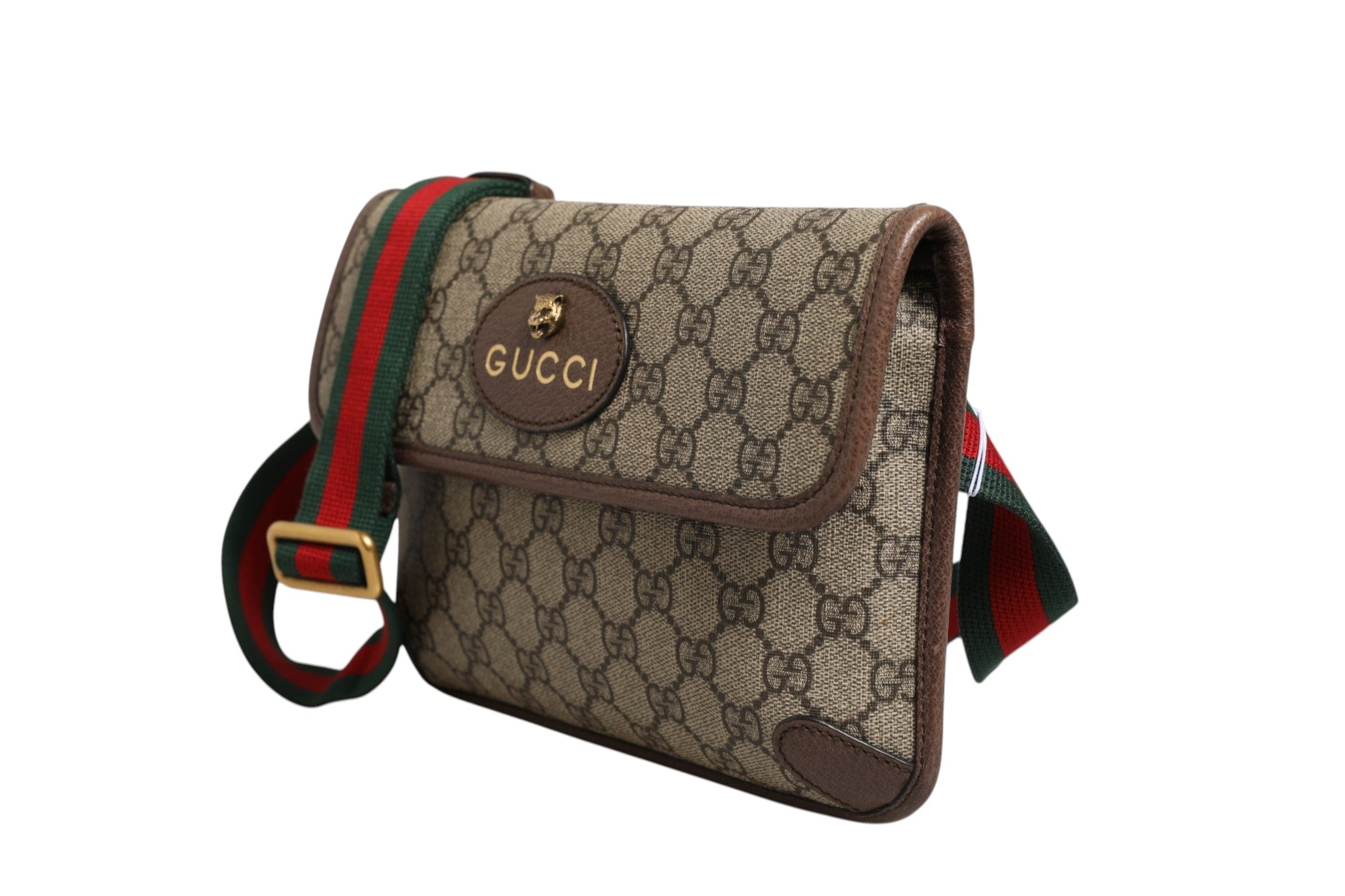 Gucci Supreme Monogram Neo Vintage Web Belt Bag Gucci