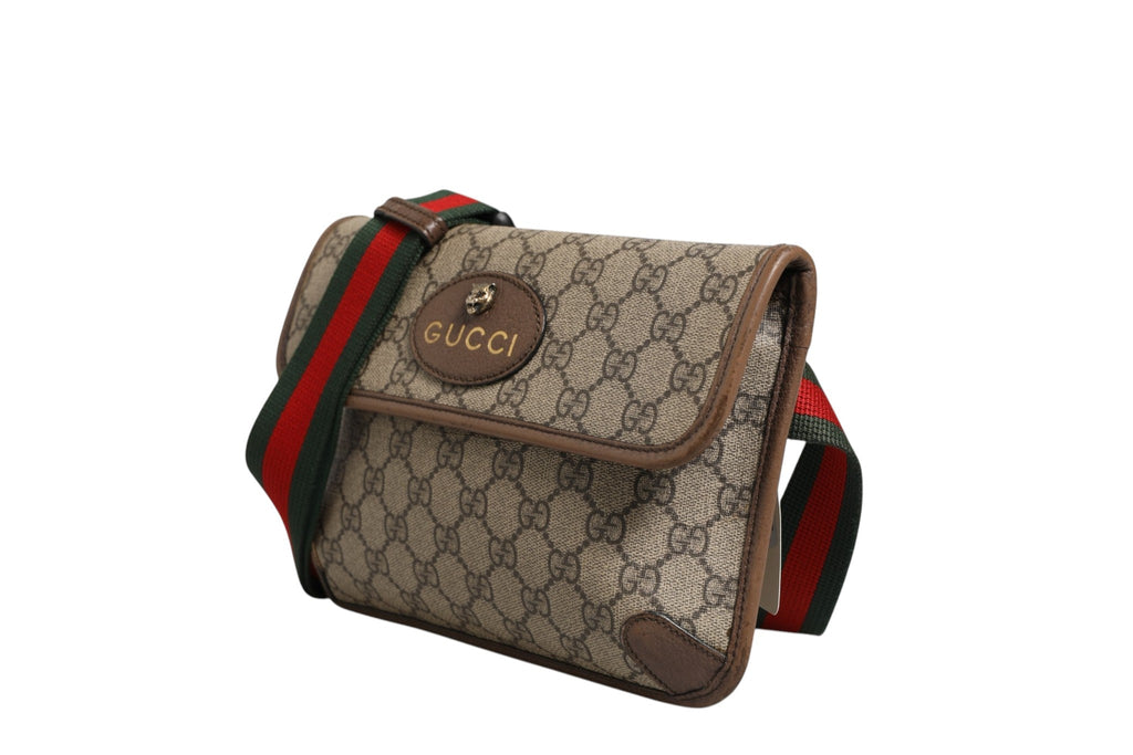 Gucci Supreme Neo Vintage Web Belt Crossbody Bag Gucci