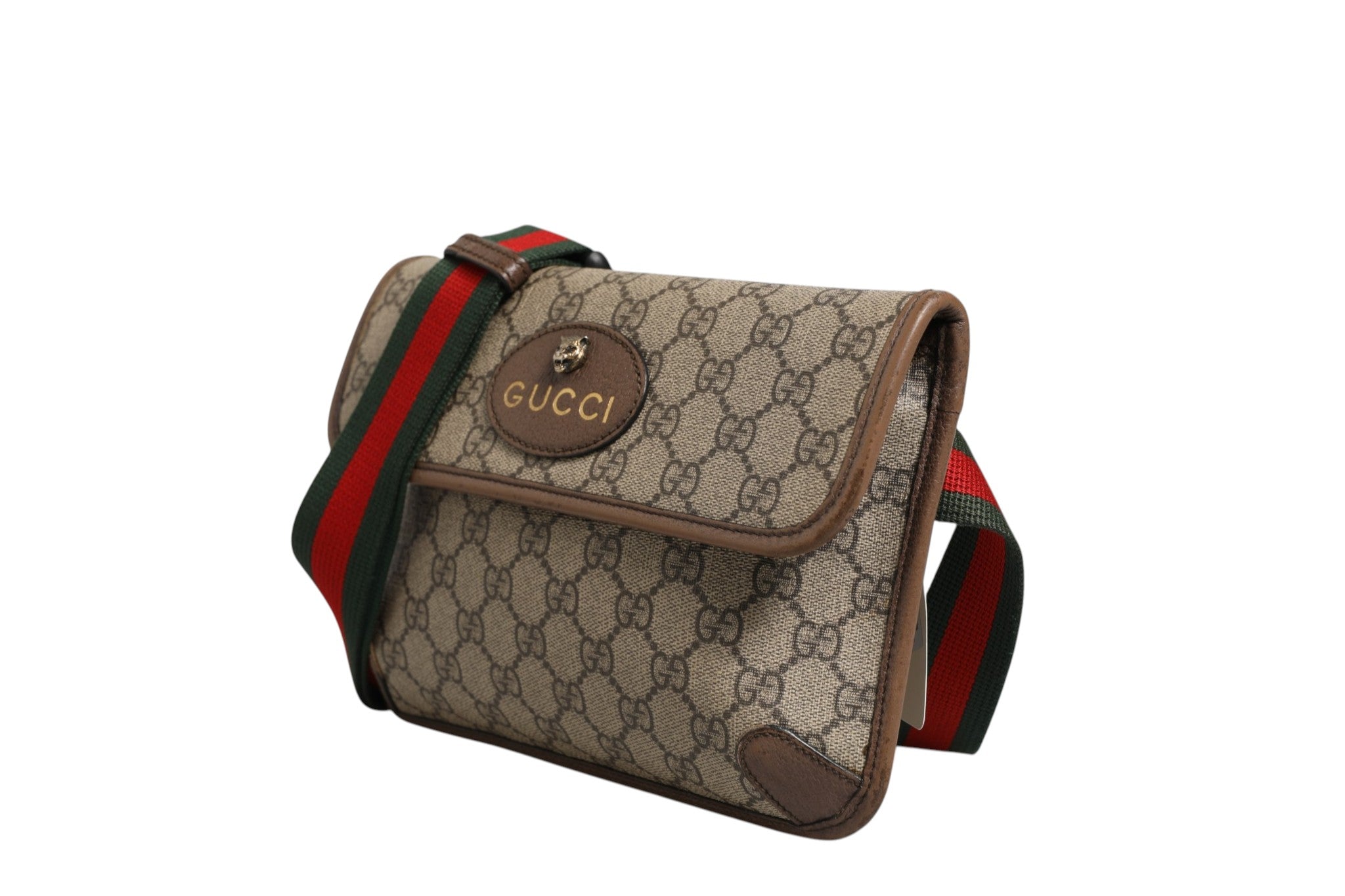 Gucci Supreme Neo Vintage Web Belt Crossbody Bag Gucci
