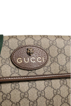 Gucci Supreme Monogram Neo Vintage Web Belt Bag Brown Gucci