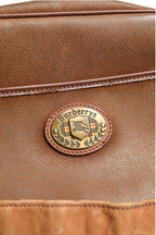 Burberry Brown and Gold Crossbody Bag Burberry
