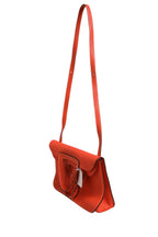 Hermès Rouge Casaque Clemence Halzan 31 Palladium Hardware Hermès
