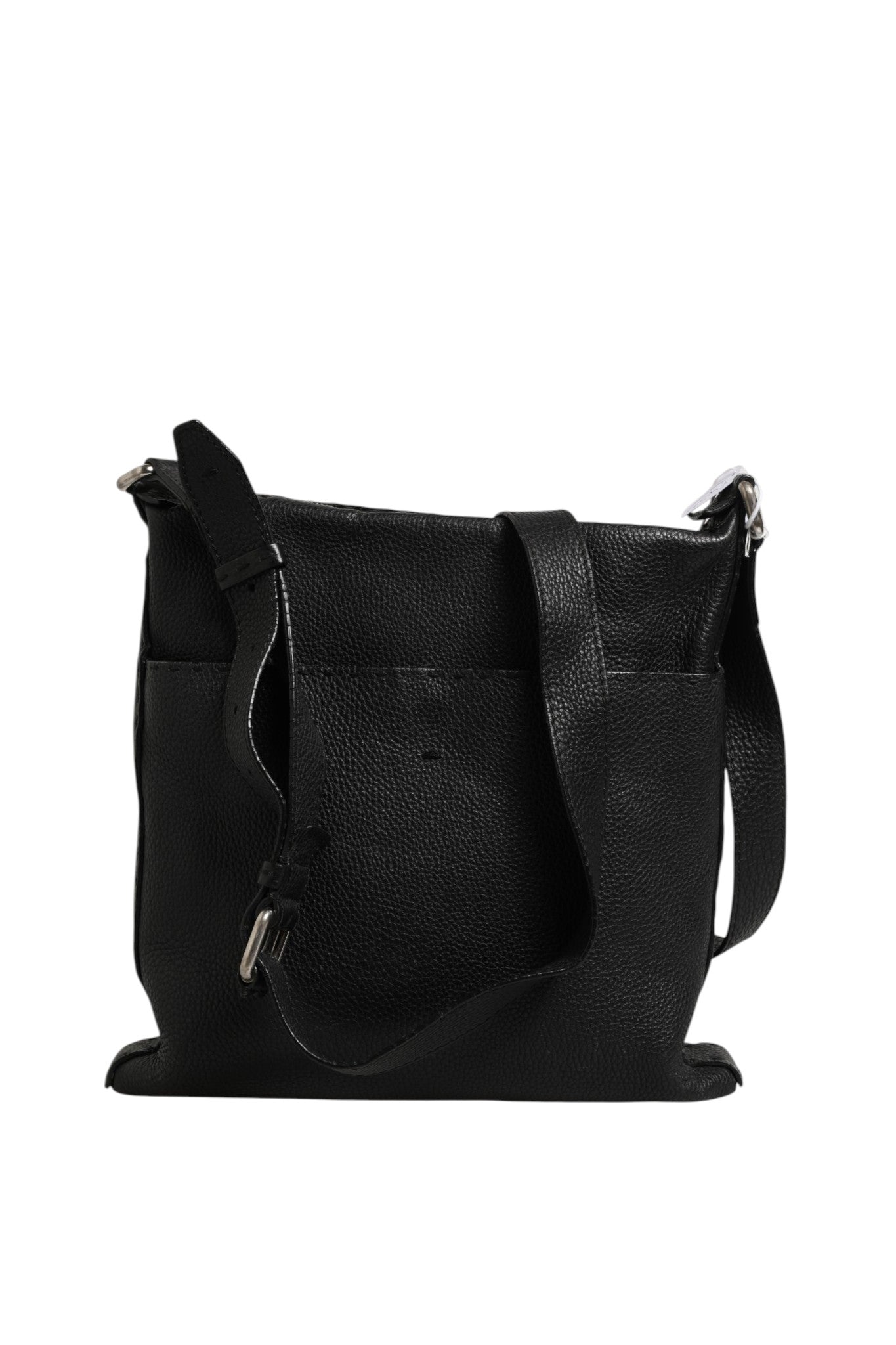 Fendi Selleria Leather Messenger Crossbody Bag Fendi