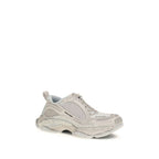 Balenciaga White Polyurethane Chunky Sneakers Balenciaga