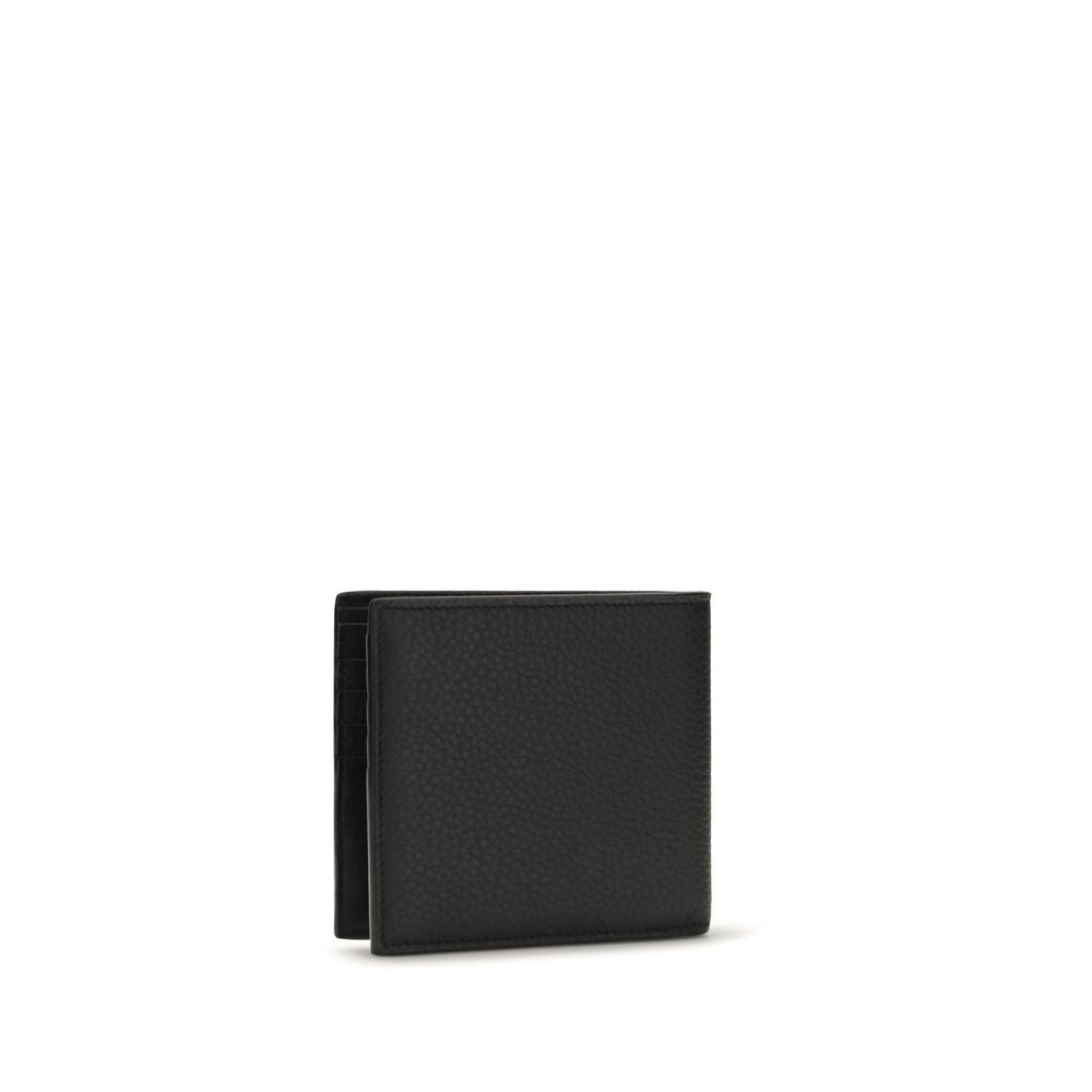 Saint Laurent Black Calf Leather Bos Taurus Wallet Saint Laurent