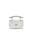 Valentino Garavani Silver Lamb Ovis Aries Aries Handbag Valentino Garavani