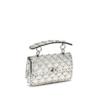 Valentino Garavani Silver Lamb Ovis Aries Aries Handbag Valentino Garavani