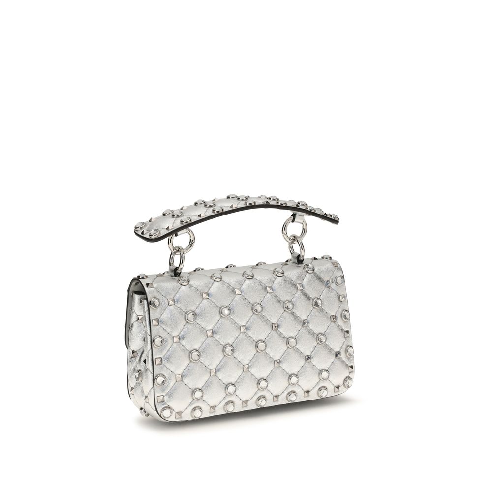 Valentino Garavani Silver Lamb Ovis Aries Aries Handbag Valentino Garavani