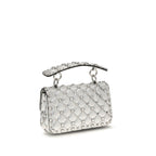 Valentino Garavani Silver Lamb Ovis Aries Aries Handbag Valentino Garavani