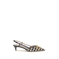 Valentino Garavani Multicolor Goatskin Mid Heel Pumps Valentino Garavani
