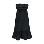 Saint Laurent Black Polyester Casual Dress Saint Laurent