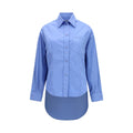 Balenciaga Blue Cotton Shirt Balenciaga