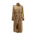 Saint Laurent Beige Polyamide Trench Coat Saint Laurent
