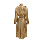 Saint Laurent Beige Polyamide Trench Coat Saint Laurent
