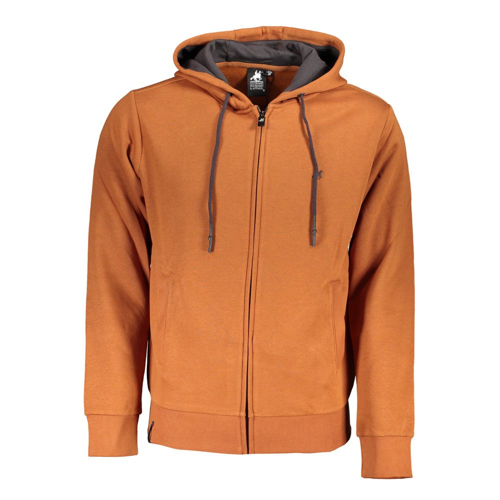 U.S. Grand Brown Cotton Men's Sweatshirt U.S. Grand