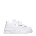 Versace White Leather Sneakers Versace