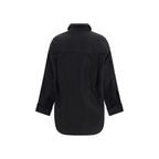 Balenciaga Black Cotton Shirt Balenciaga