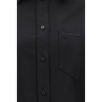 Balenciaga Black Cotton Shirt Balenciaga