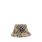 Burberry Beige Polyester Hat Burberry