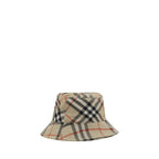 Burberry Beige Polyester Hat Burberry