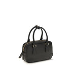 Prada Black Calf Leather Bos Taurus Handbag Prada