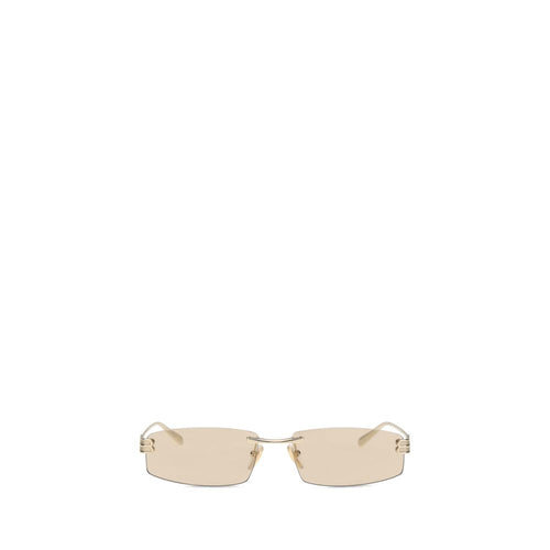 Balenciaga Beige Metal Sunglasses Balenciaga